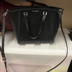 Michael Kors Black Satchel Bag